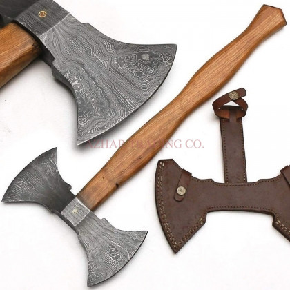 20" Handmade Damascus Viking Axe