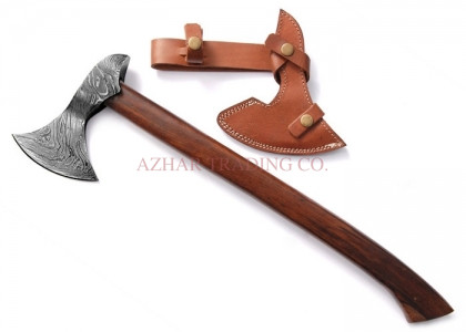 22" Damascus Hunting Viking Tomahawk