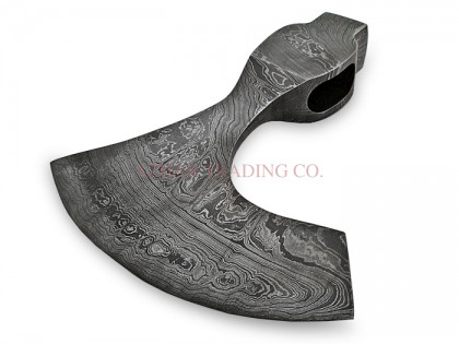 Damascus Axe Head
