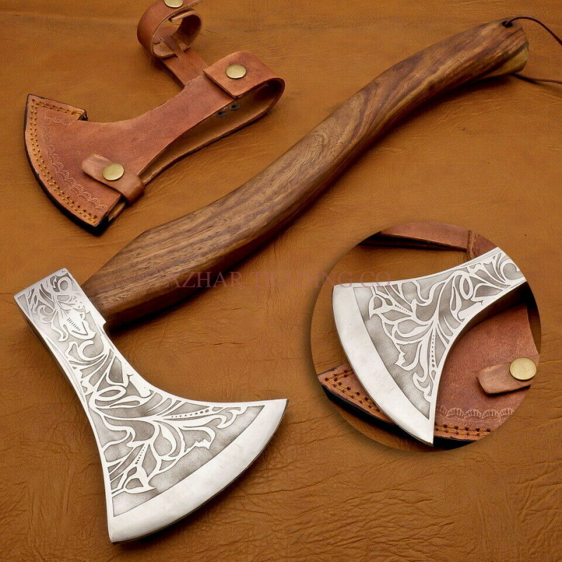 Handmade Viking Broad Cutting Axe