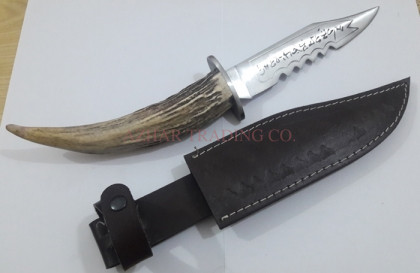 Supernatural Ruby's Demon-Killing Knife Replica – Natural Stag Handle Collectible Dagger