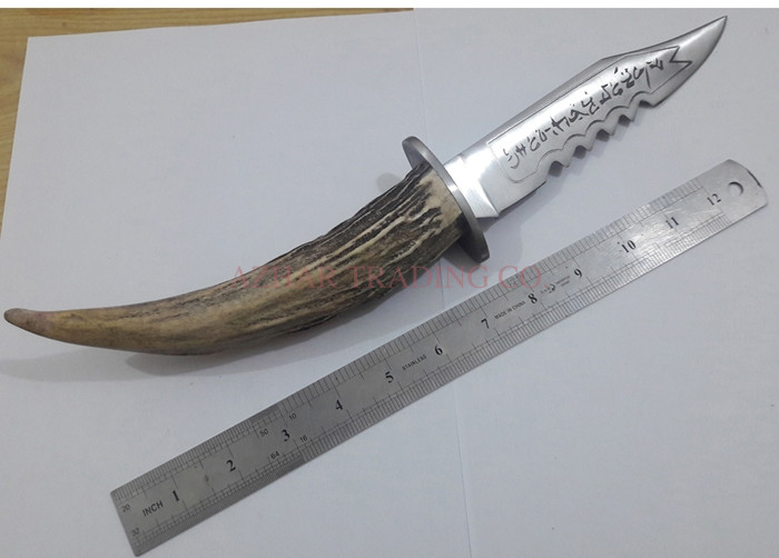 Supernatural Ruby's Demon-Killing Knife Replica – Natural Stag Handle Collectible Dagger image 2