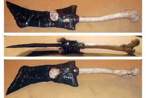 Supernatural Purgatory Blade Replica – Camel Bone & Resin Collectible Blade