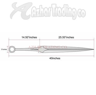The Expendables Inspired Giant Kunai Sword Replica image 5