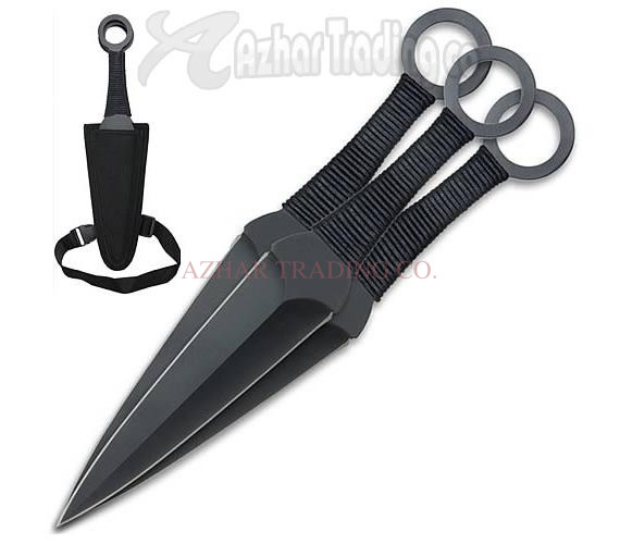 The Expendables Inspired 12-Inch Kunai Throwing Knife Set image 4