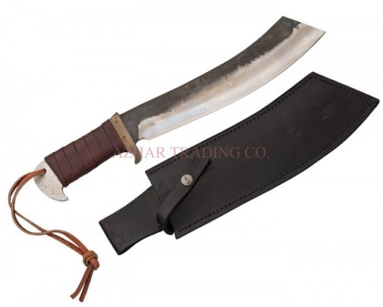 Rambo IV Inspired Machete Replica – Brown Weathered Finish