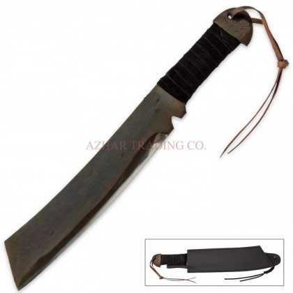 Rambo IV Inspired Machete Replica – Black Weathered Finish