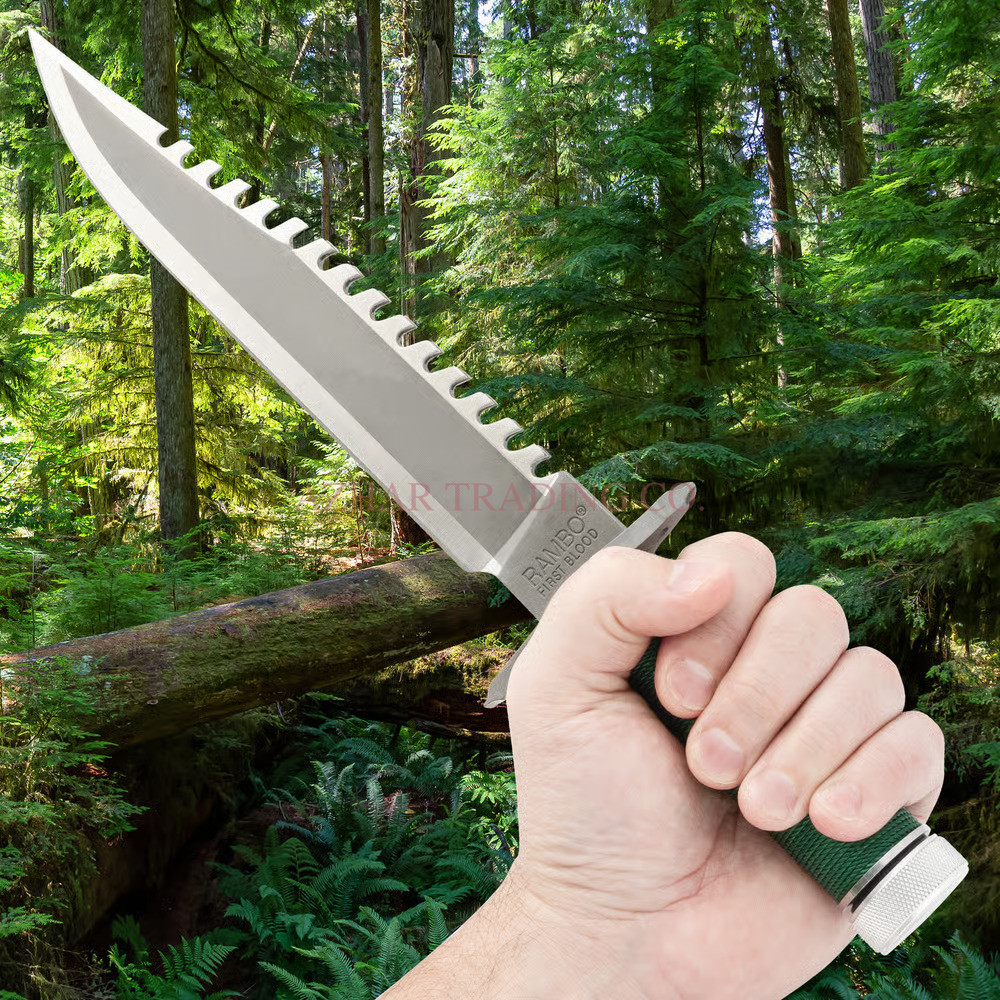 Rambo First Blood Inspired Survival Knife Replica image 2