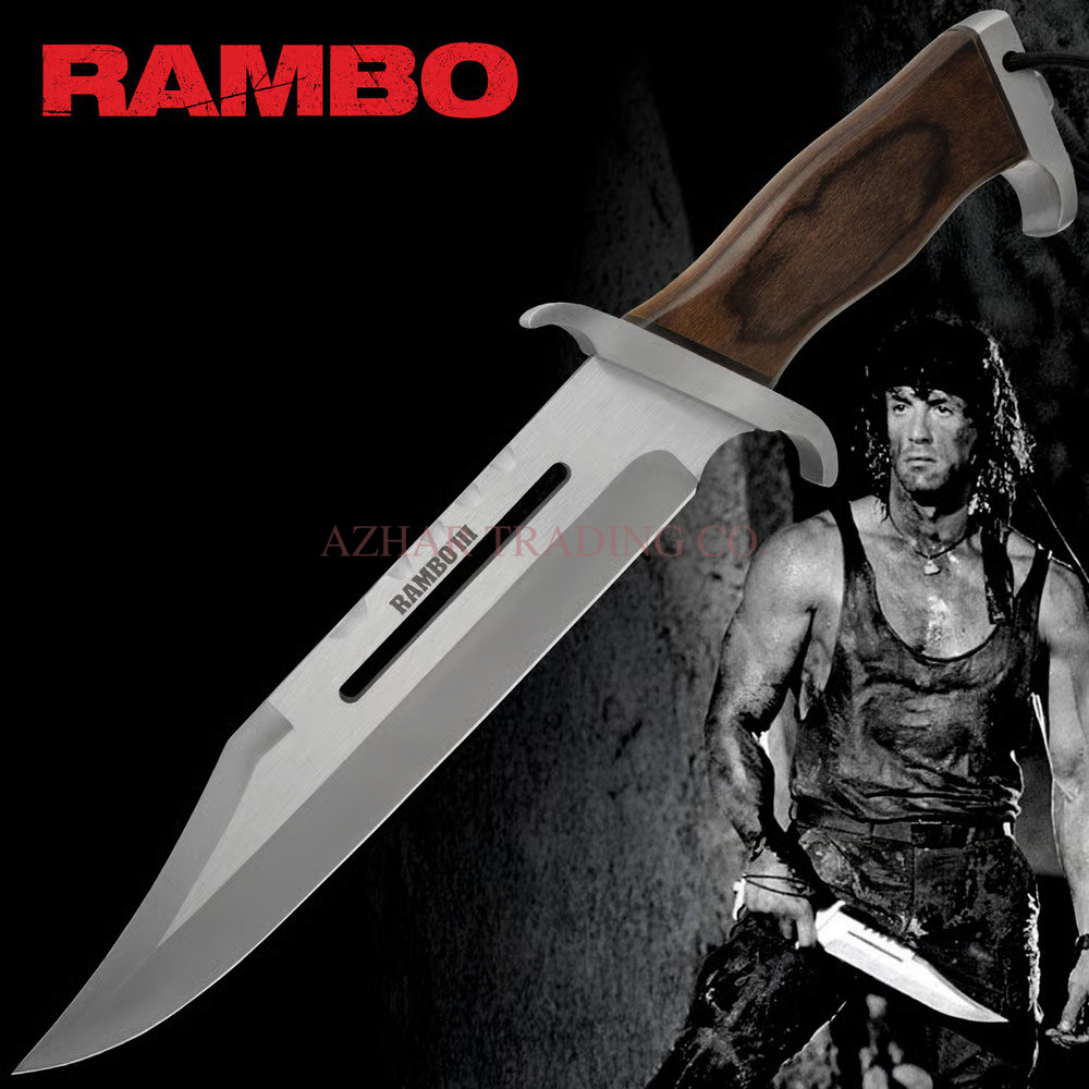 Rambo III Inspired Fixed Blade Knife Replica