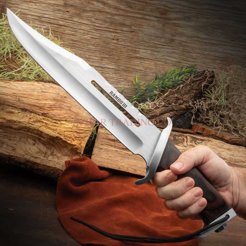 Rambo III Inspired Fixed Blade Knife Replica image 2