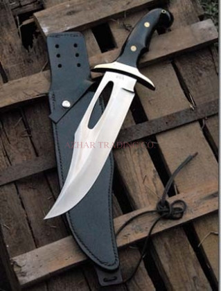 Rambo III Inspired Fixed Blade Knife Replica – Black Edition