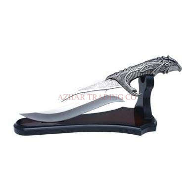 Egyptian Horus Falcon Fantasy Knife