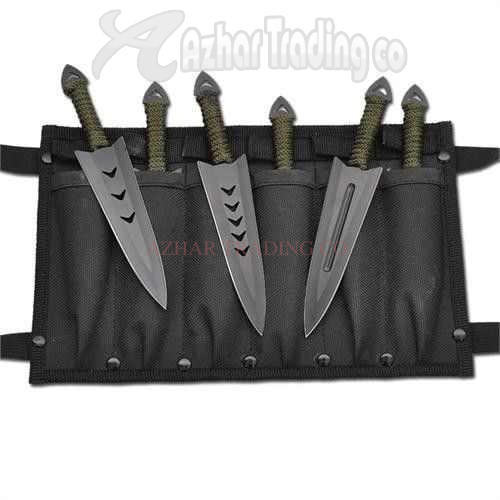 3-Piece Warrior Arrowhead Throwing Knife Set image 2