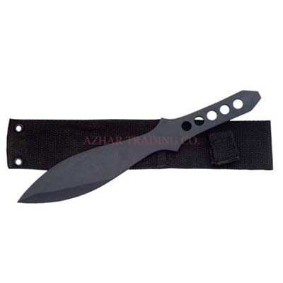 Black Tactical Throwing Knife