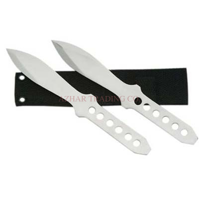 2-Piece Stainless Steel Throwing Knife Set