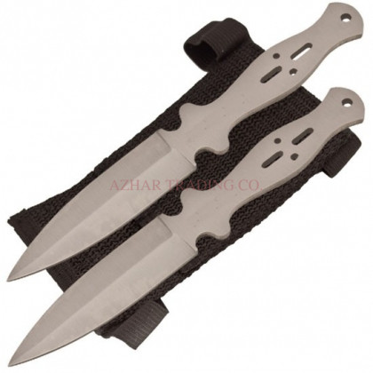 2-Piece Dagger Style Throwing Knife Set