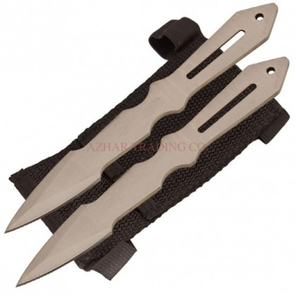 2-Piece Arrow Style Throwing Knife Set
