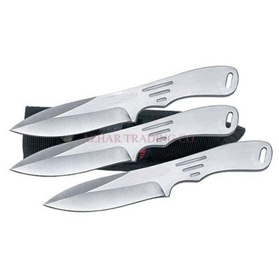 3-Piece Stainless Steel Throwing Knife Set