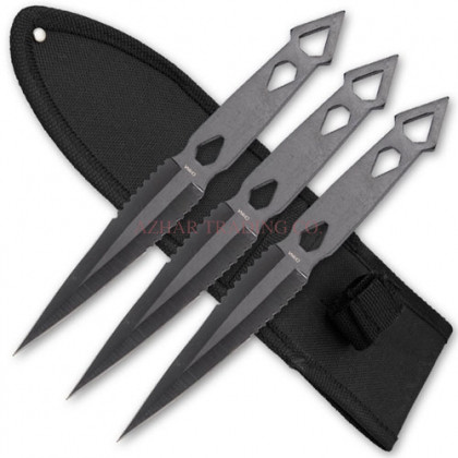 3-Piece Tiger Throwing Knife Set