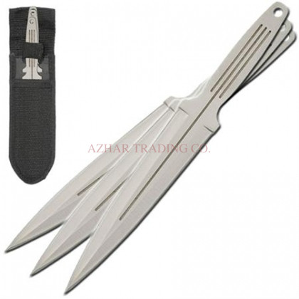 Triple Throwing Knife Set