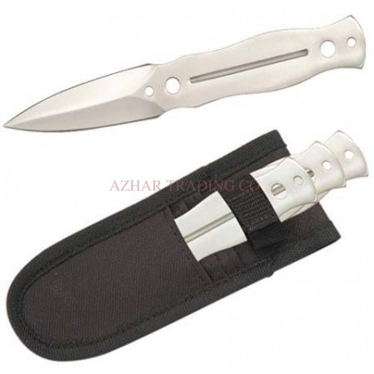 3-Piece Lightning Fast Throwing Knife Set