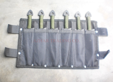 6-Piece Warrior Arrowhead Throwing Knife Set image 4