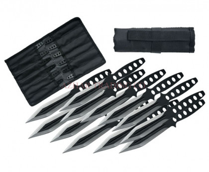 12-Piece Streak Throwing Knife Set