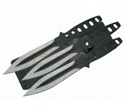 3-Piece Streak Throwing Knife Set