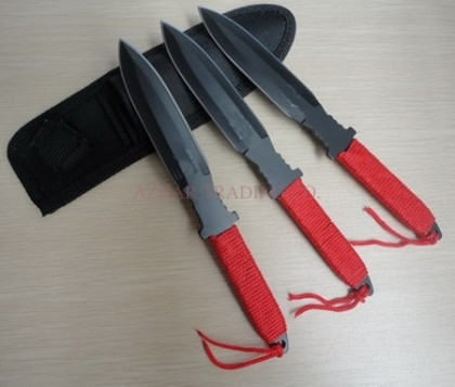 Triple Ring Throwing Knife Set (Compact)