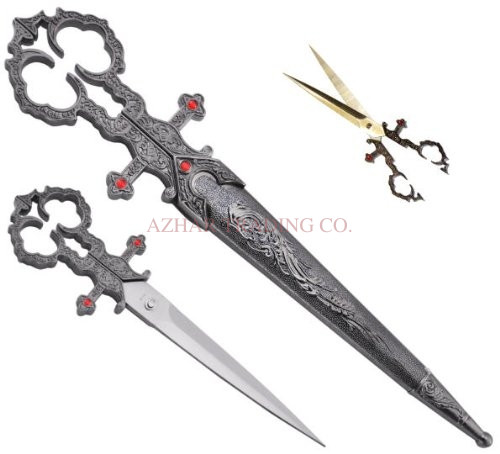 Renaissance Dagger Style Scissors image 2