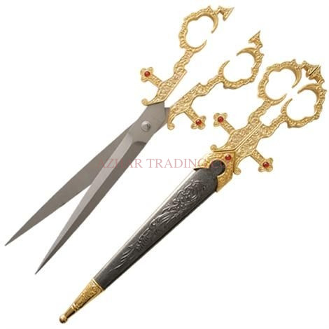 Renaissance Dagger Style Scissors image 3