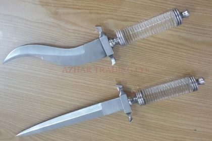 Crystal Handle Dagger Set (2 Pieces)