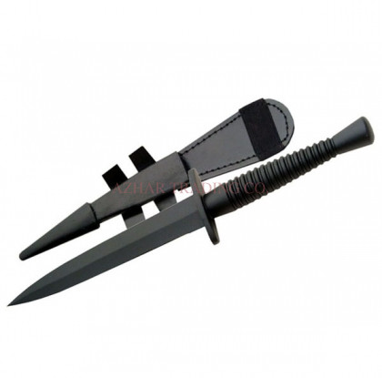 Black British Commando Knife
