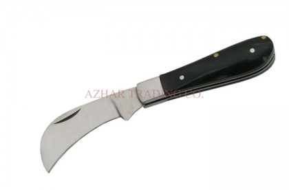 Black Handle Pruning Knife