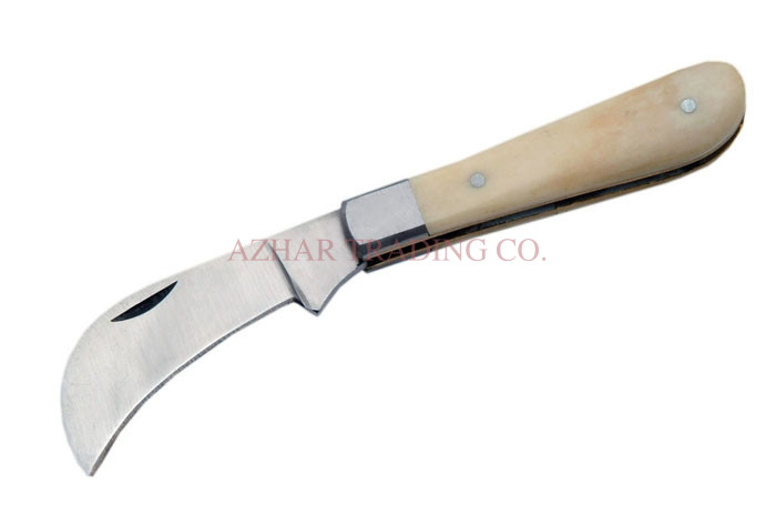 Black Handle Pruning Knife image 2