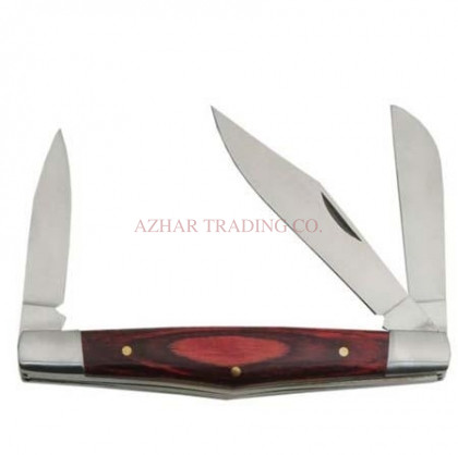 Pakkawood Stockman Folding Knife