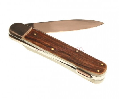 Stag Handle Locking Pocket Knife – 15"