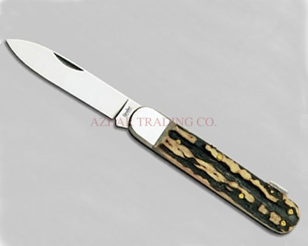 Stag Handle Locking Pocket Knife – 15" image 5