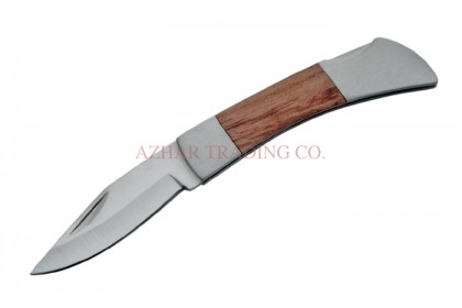 Regular Wood Handle Folder Knife