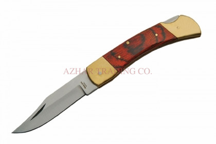 Brown Hunter Folder Knife