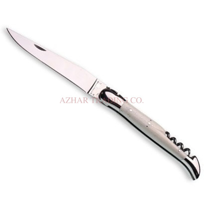 Laguiole Folding Knife 2 Piece Set – Bone Handle