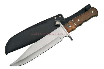 Alamo Burlwood Handle Knife