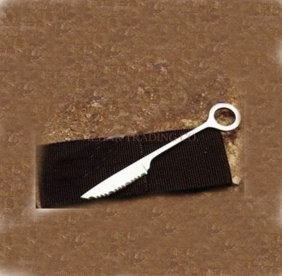 Fire Starter Bird & Trout Knife – Black Handle