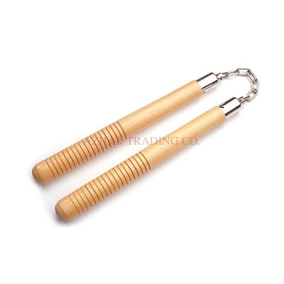 Natural Hardwood Nunchaku