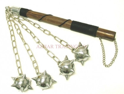 Quad Ball Medieval Spiked Mace