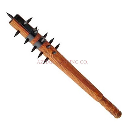 Barbarian Viking Spiked War Club – Hardwood Medieval Replica