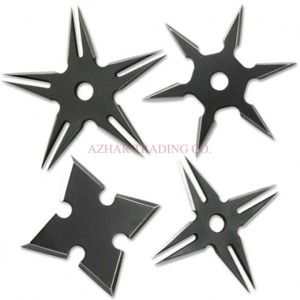 Multi-Style Ninja Throwing Star Set