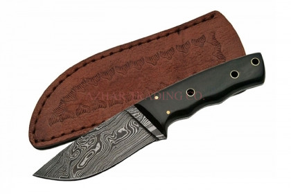 Compact Damascus Bowie Knife