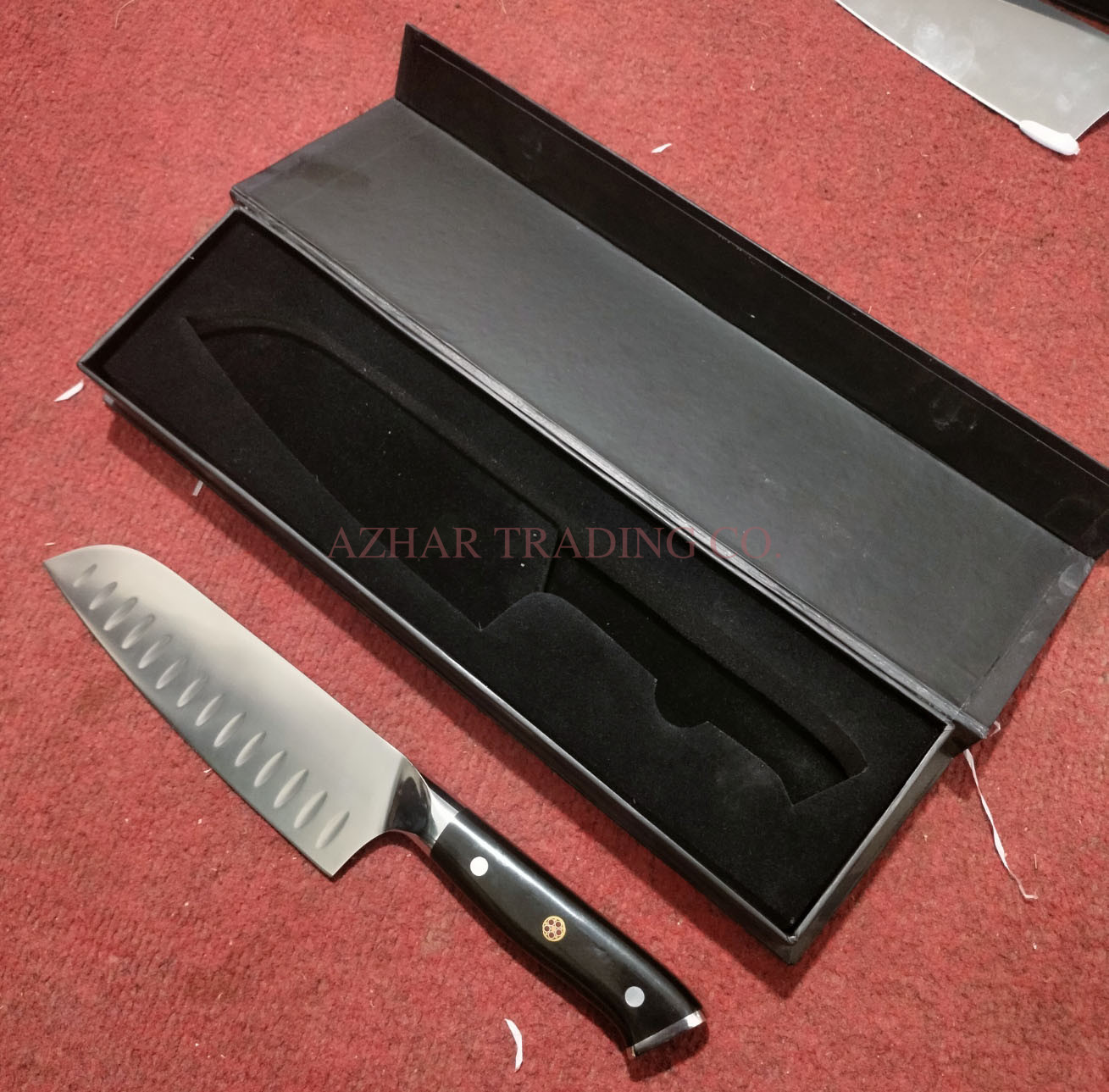 Premium 7-Inch Santoku Kitchen Knife