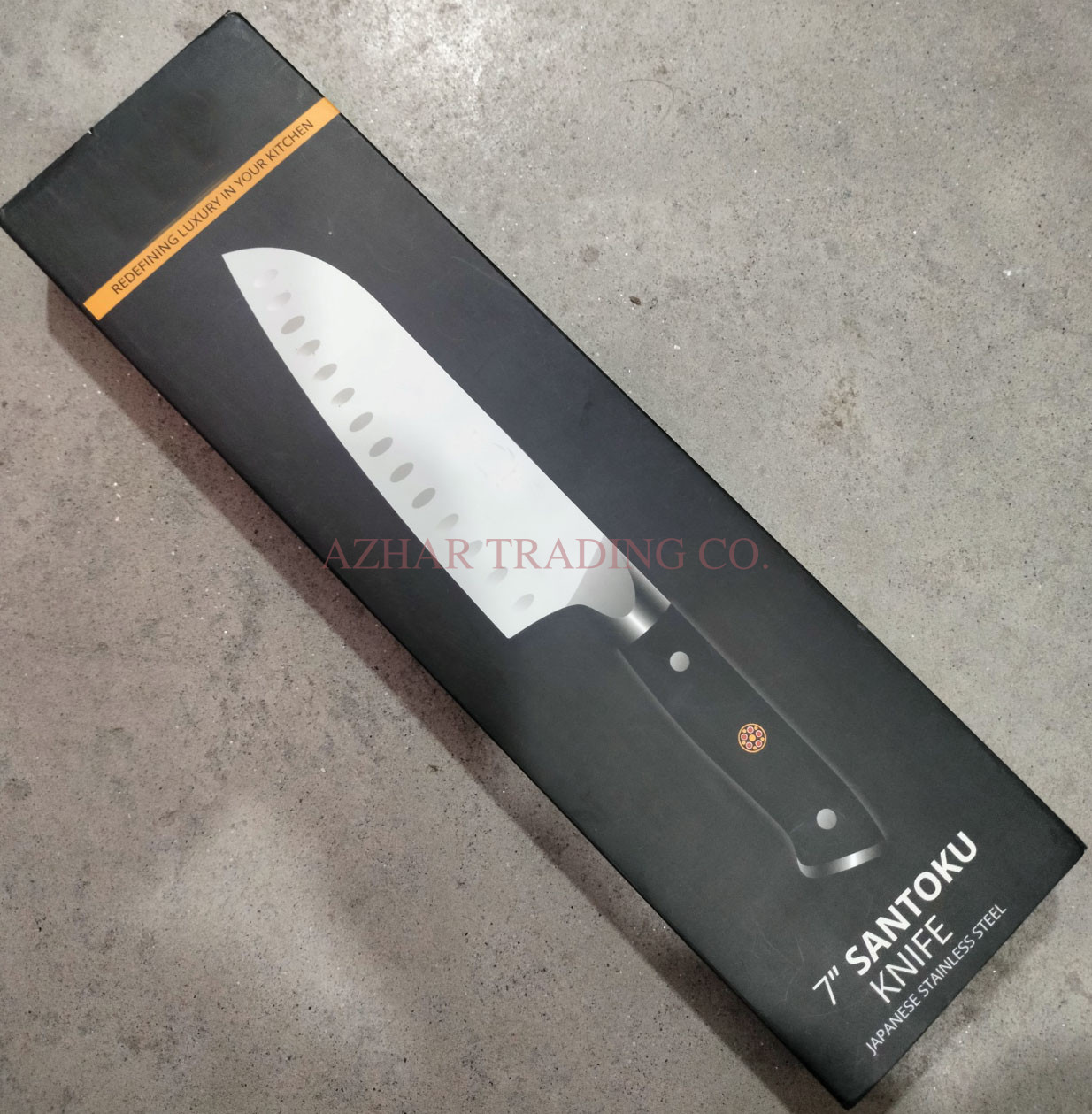 Premium 7-Inch Santoku Kitchen Knife image 3